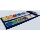 Pelikan Farbkasten 24er 735K24 24 Farben + 1 Tube Deckweiß