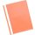 Büroring Schnellhefter, A4, orange PP-Folie, genarbter Deckel
