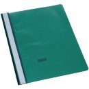 Büroring Schnellhefter, A4, grün PP-Folie, genarbter Deckel