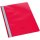Büroring Schnellhefter, A4, rot PP-Folie, genarbter Deckel