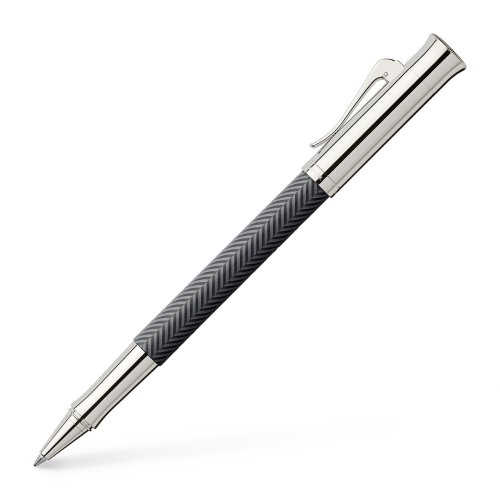 Graf von Faber-Castell Tintenroller Guilloche Ciselé, Anthrazit