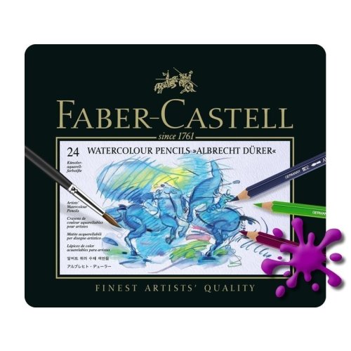 Faber-Castell Albrecht Dürer Aquarellstifte - 24er Metalletui