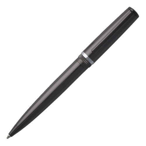 Hugo Boss Kugelschreiber Gear Metal Dark Chrome