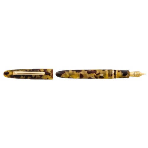 Esterbrook Füllfederhalter Estie Tortoise Gold Trim F