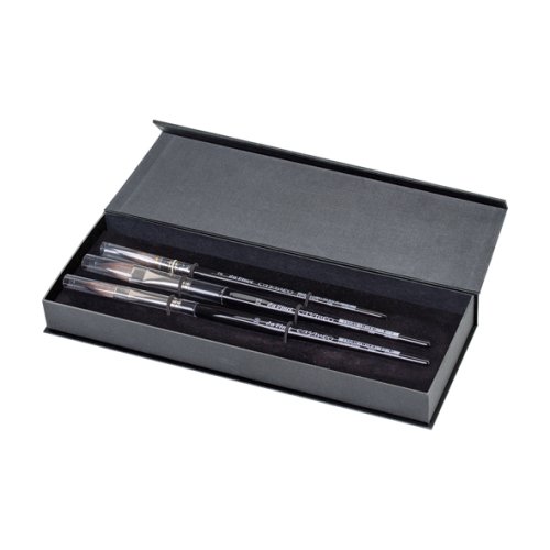 da Vinci Casaneo Pinsel-Box Aquarellpinsel Serie 498 No.2, Serie 898 No.12, Serie 5597 No. 10