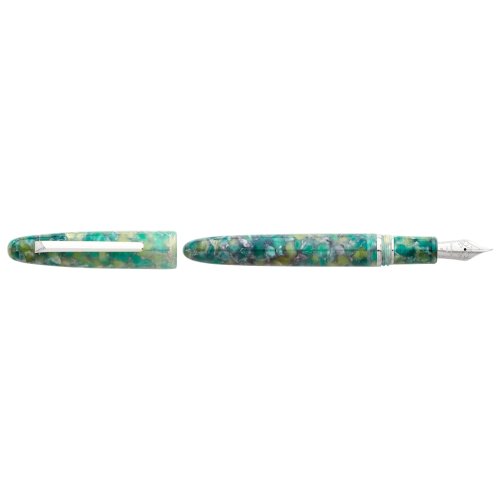 Esterbrook Füllfederhalter Estie Sea Glass Palladium Trim M