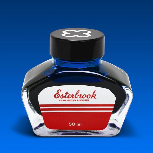 Esterbrook Tintenglas - Aqua  (Hellblau) - 50ml