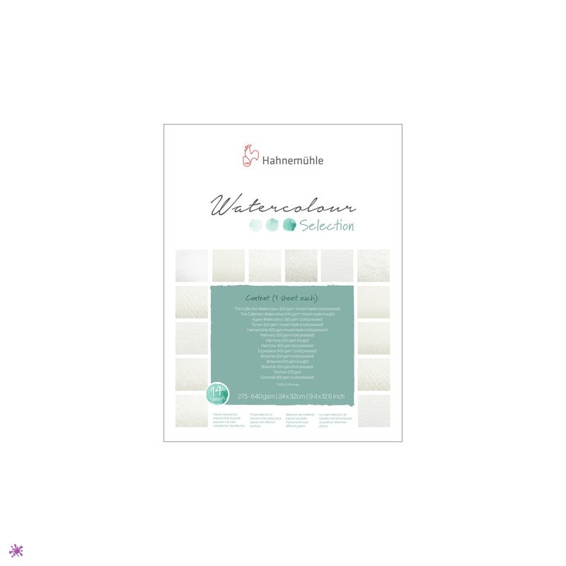 Hahnemühle Papier Hahnemühle 200, 17 x 24 cm, 200 g/m² - Künstlerpapier