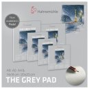Hahnemühle The Grey Pad Skizzenblock, 120 g/m², 30 Blatt, verschiedene Größen