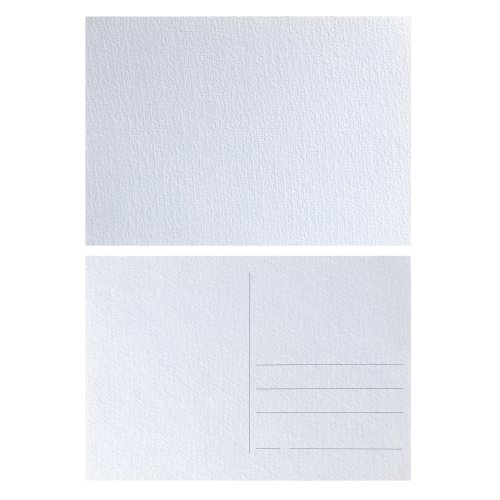AMI Aquarell-Postkartenblock 300 g/m² , 50 Stück (A6 & A5)