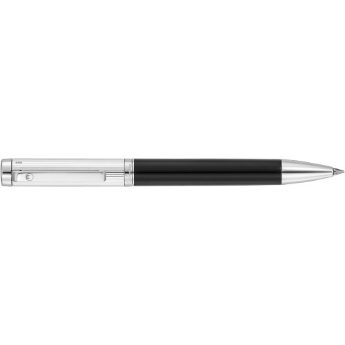 Rollerball Waldmann Liberty Capless mit Nadelstreifenmuster, Lack schwarz