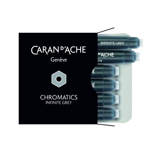 Caran dAche Tintenpatronen Chromatics Infinite Grey, 6 Stück