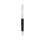 Füllfederhalter Waldmann Pocket, Linien-Design Silber/Lack schwarz