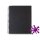 Skizzenbuch Deko HF 140g A3 62 Blatt schwarz Spiral.