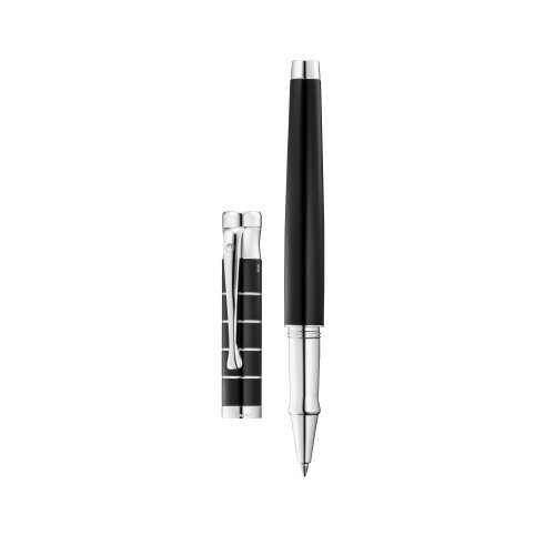 Rollerball Waldmann Tango, Lack schwarz Ring-Design