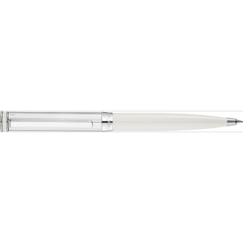 Drehbleistift Waldmann Edelfeder, Korn-/Linien-Design Silber/champagner