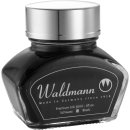 Waldmann Tintenglas, 30 ml - schwarz - Metalldeckel