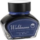 Waldmann Tintenglas, 30 ml - blau - Plastikdeckel