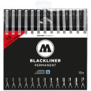 MOLOTOW Blackliner 13er Complete Set, permanent