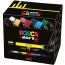 Posca Marker-MOP`R Set  8 versch. Farben PCM-22