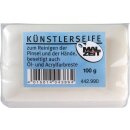Künstlerseife - Kernseife zum Reinigen von Pinseln...