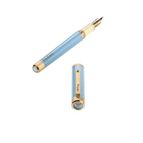 Ken™️ The Movie Icon Fountain Pen, Yellow Gold pl. 14 K