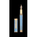 Ken™️ The Movie Icon Fountain Pen, Yellow Gold pl. 14 K