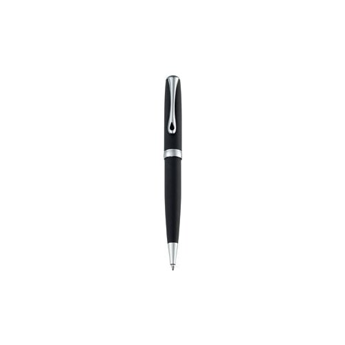 Diplomat Kugelschreiber Excellence A2  schwarz matt chrom easyFlow