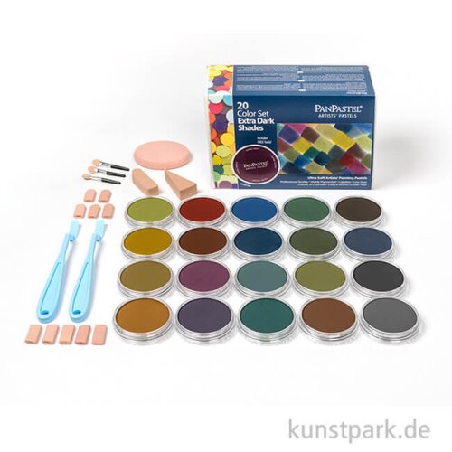PanPastel 20 - Extra dunkle Farbtöne