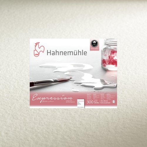 Hahnemühle Aquarellblock Expression matt 300g/m², 20 Blatt, 24 x 32 cm