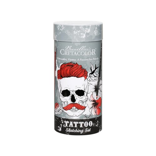 CRETACOLOR Tattoo Sketching Set 14-teiliges Set