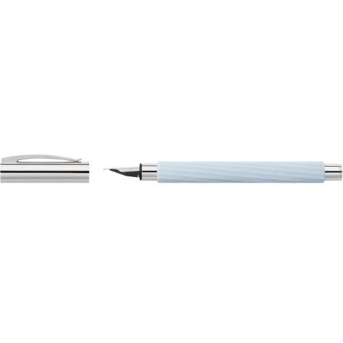 Faber-Castell Ambition Füller Italic Ice Blue F mit Geschenkverpackung