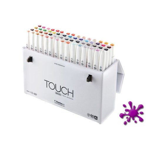 Touch Twin Brush Marker 60 A Set