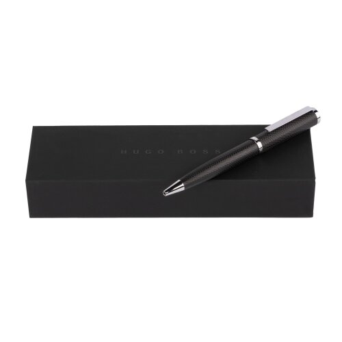 Hugo Boss Kugelschreiber Formation Herringbone Chrome