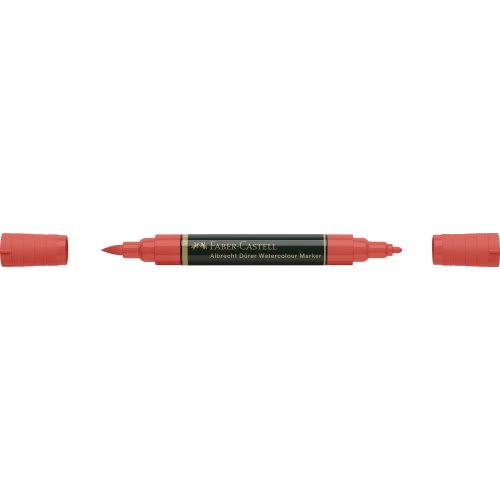 FABER-CASTELL - Aquarellmarker Albrecht Dürer, verschiedene Far scharlachrot
