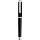 Montegrappa Zero Füllfederhalter, Palladium IP, Edelharz S5