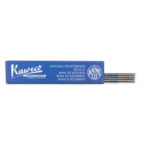 Kaweco Kugelschreibermine  D1 blau  M , 5 Stück / Box