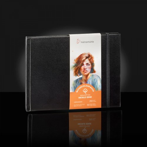 Hahnemühle Watercolour Book Deckle Edge 250 g/m² 15,3 x 10,3cm Landschaft