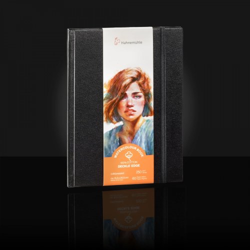 Hahnemühle Watercolour Book Deckle Edge 250 g/m² 15,3 x 20,5cm Portrait