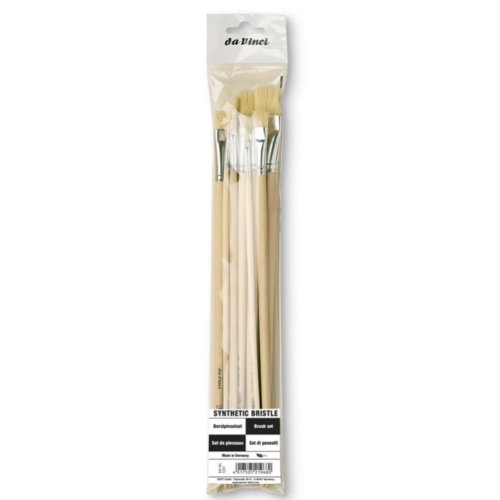 DaVinci SYNTHETIC BRISTLE Set flach 5291 ,8 Borstpinsel