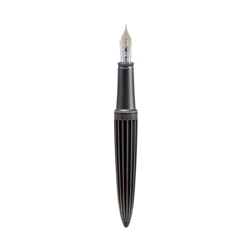 Diplomat Füllhalter Aero Oxyd Messing 14 ct Goldfeder M