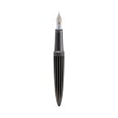 Diplomat Füllhalter Aero Oxyd Messing 14 ct Goldfeder M