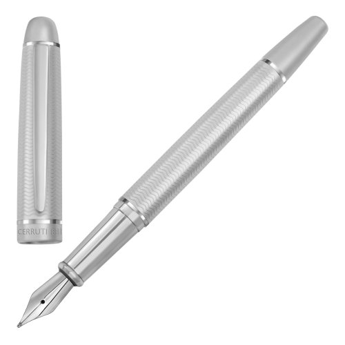 Cerruti 1881 Füllfederhalter Holborn Chrome