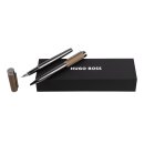HUGO BOSS Corium Camel Set, Kugelschreiber &...