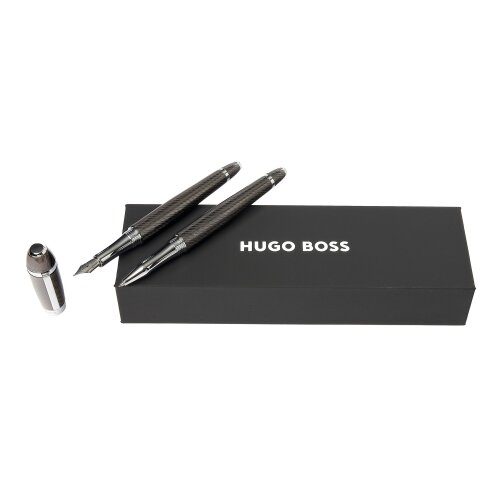 HUGO BOSS Set Arc Futurist Gun (tintenroller & füllfederhalter)