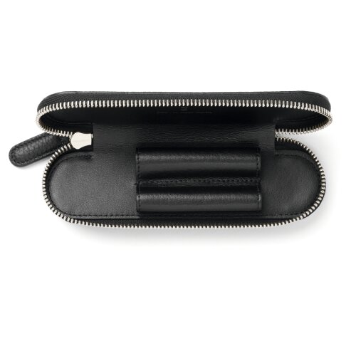 Graf von Faber-Castell Reißverschlussetui 2er Cashmere, schwarz