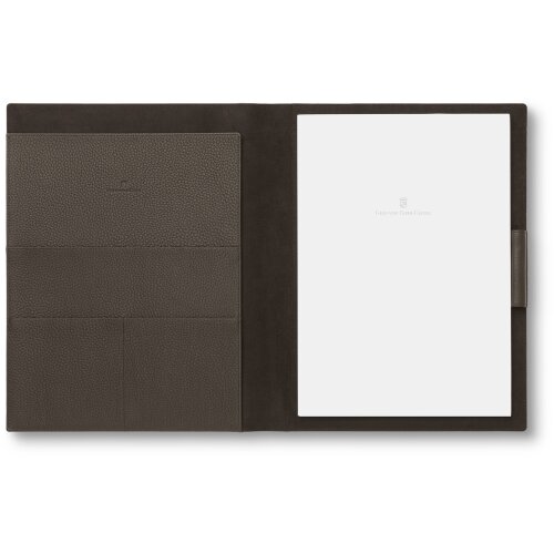 Graf von Faber-Castell Schreibmappe A4 Cashmere dunkelbraun