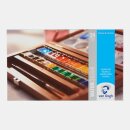 Van Gogh Aquarell-Set, Holzkasten mit 24 Farben in halbe...