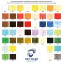 Van Gogh Set weiche Pastellfarben 48 Farben Set, Landschaften