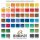 Rembrandt Aquarellfarben-Set im Metalletui | 48 Näpfchen + Pinsel